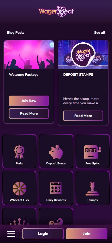 Wager Beat Casino mobile browser promotions with casino bonuses
